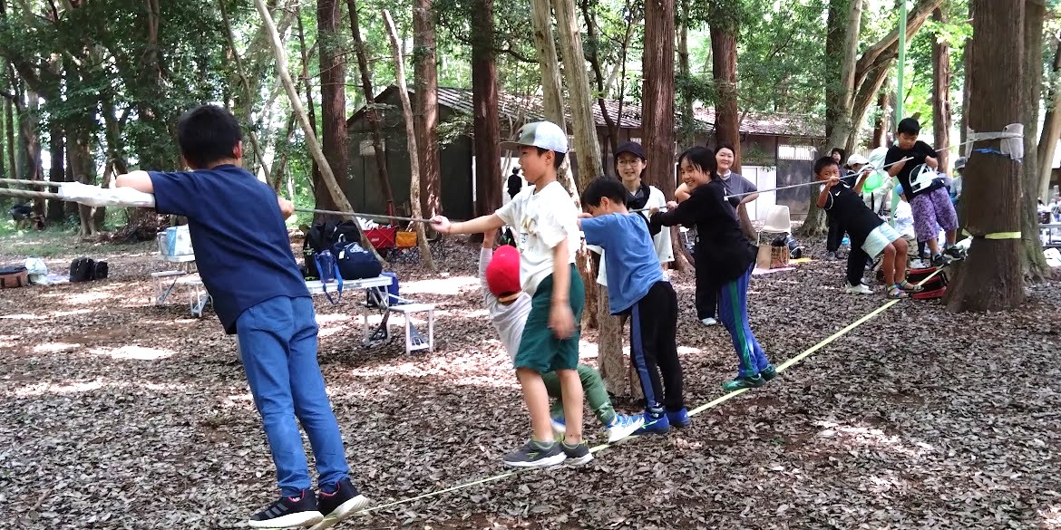 船橋青少年キャンプ場プレーパーク