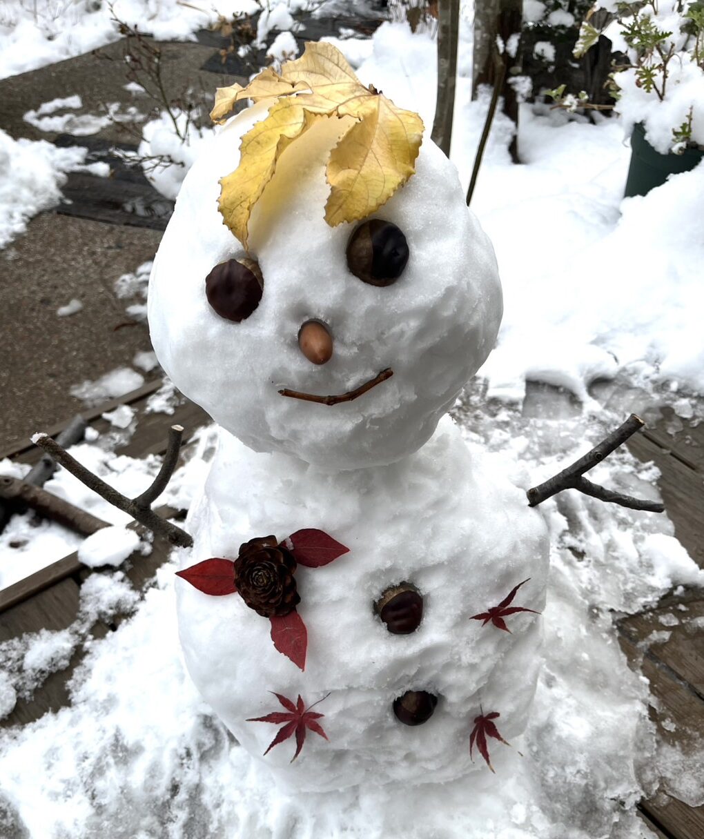 雪だるま　　　　　　